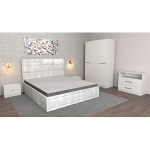 Dormitor Regal Alb cu...