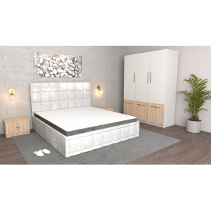 Dormitor Regal Alb Oak...