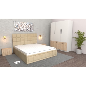 Dormitor Regal Bej Oak...