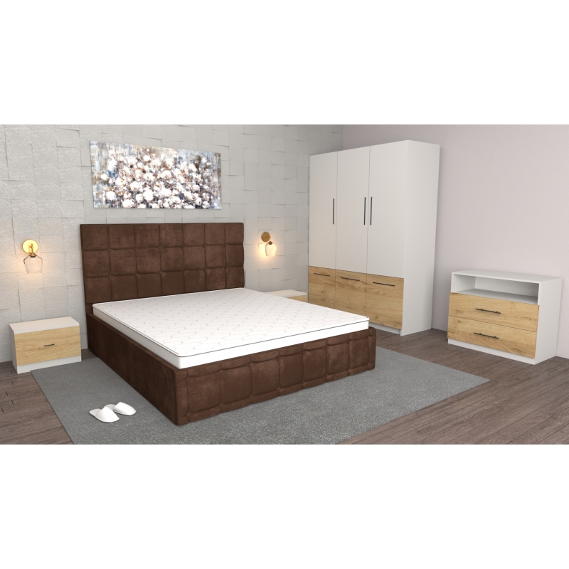 Dormitor Regal Maro Oak Craft cu...
