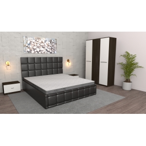 Dormitor Regal Negru Wenge...