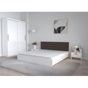 Set Dormitor Coral Alb cu...