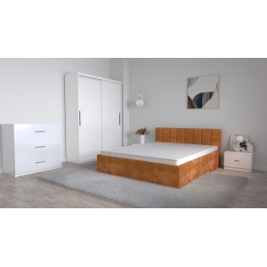 Set Dormitor Oliver Alb cu...