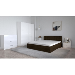 Set Dormitor Oliver Alb cu...