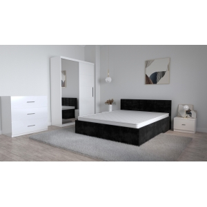 Set Dormitor Oliver Alb cu...