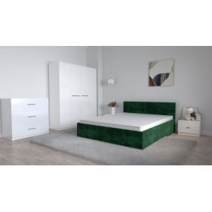 Set Dormitor Oliver Alb cu...
