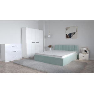 Set Dormitor Oliver Alb cu...