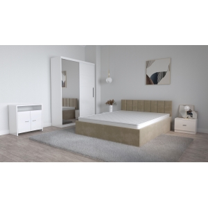 Set Dormitor Oliver Alb cu...