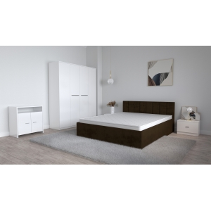 Set Dormitor Oliver Alb cu...