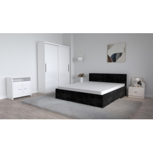 Set Dormitor Oliver Alb cu...