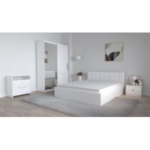 Set Dormitor Oliver Alb cu...