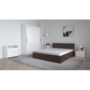 Set Dormitor Oliver Alb cu...
