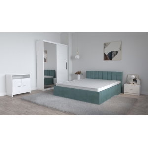 Set Dormitor Oliver Alb cu...
