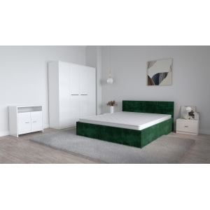 Set Dormitor Oliver Alb cu...
