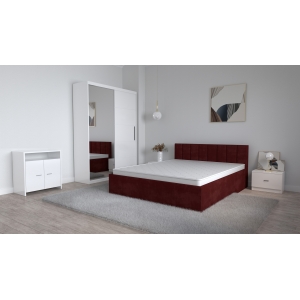 Set Dormitor Oliver Alb cu...