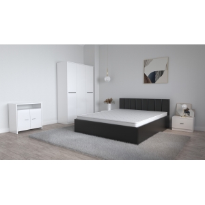 Set Dormitor Oliver Alb cu...