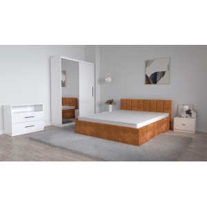 Set Dormitor Oliver Alb cu...