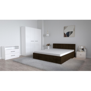 Set Dormitor Oliver Alb cu...