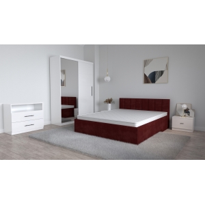 Set Dormitor Oliver Alb cu...