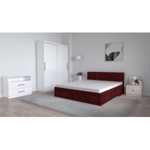 Set Dormitor Oliver Alb cu...