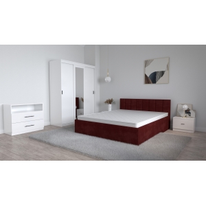 Set Dormitor Oliver Alb cu...