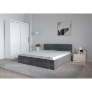 Set Dormitor Oliver Alb cu...