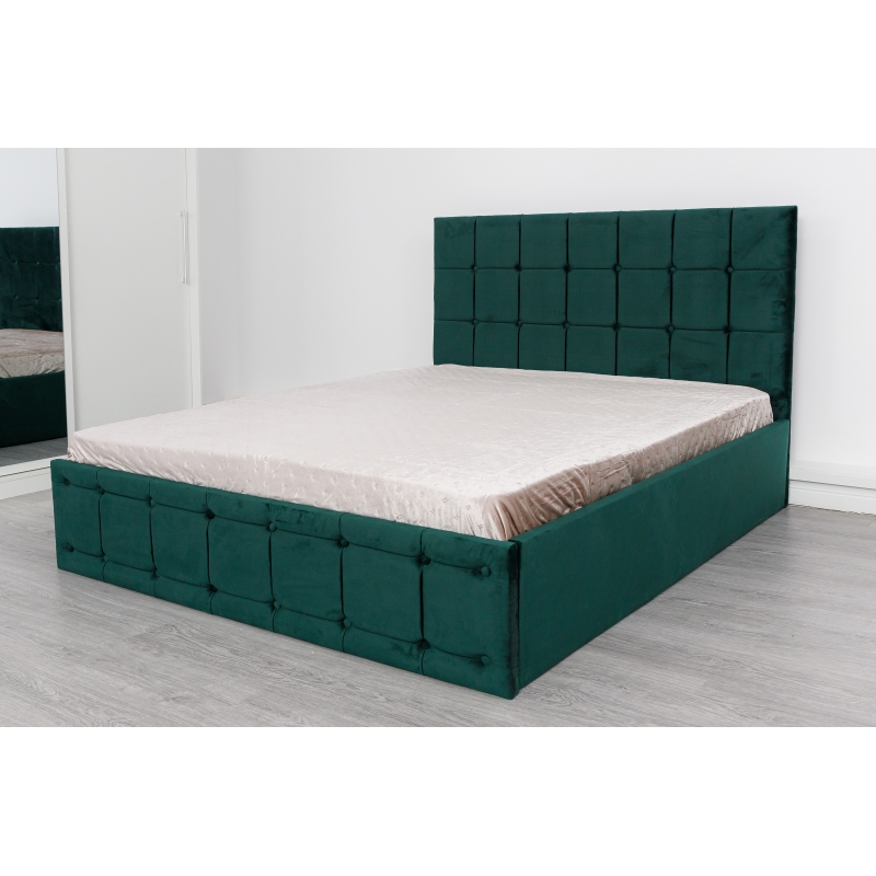 Pat Regal Verde tapitat 160x200 din...