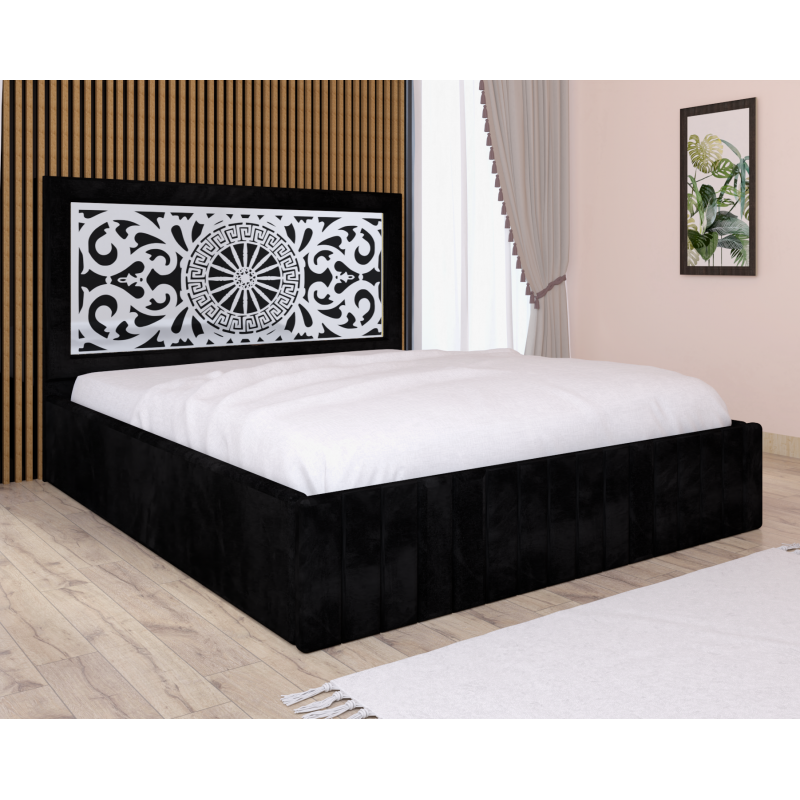 Pat Tapitat Stefan Cod127 Negru Cu...