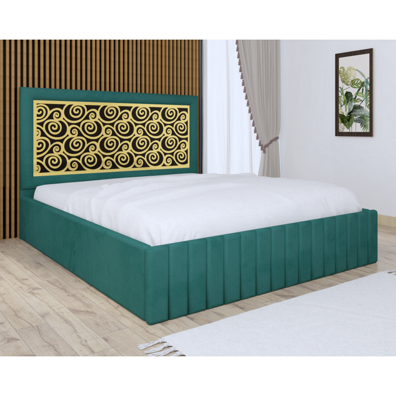 Pat Tapitat Stefan Cod132 Verde Cu...
