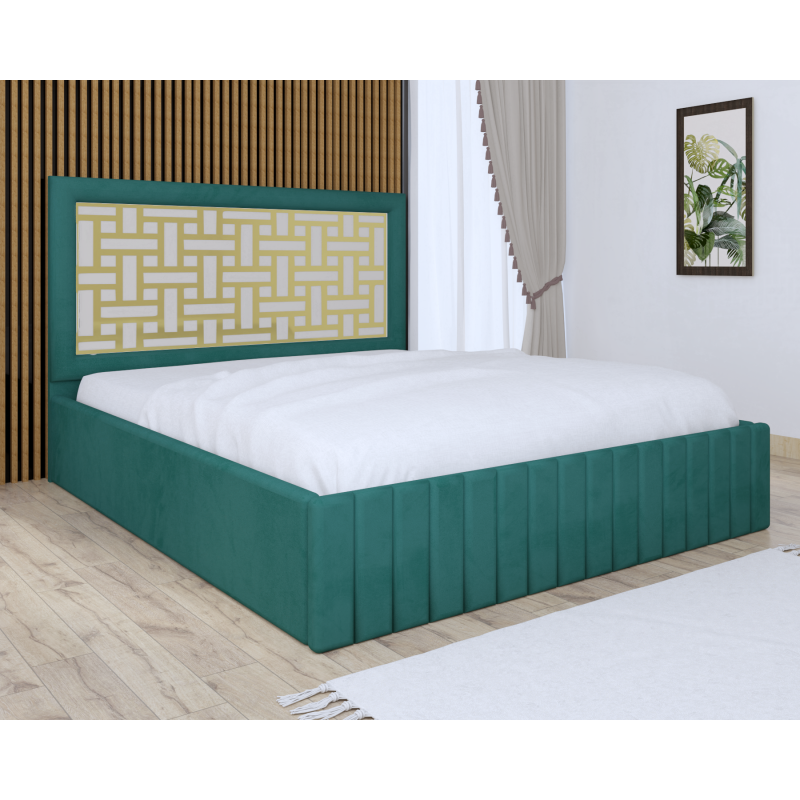 Pat Tapitat Stefan Cod163 Verde Cu...