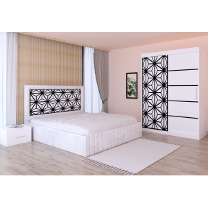 Dormitor Stefan Alb COD105...