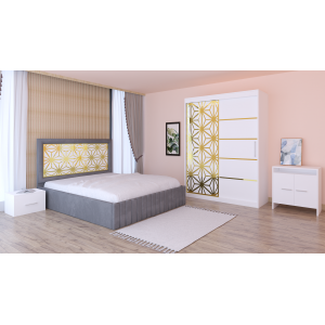 Dormitor Stefan Alb COD103...