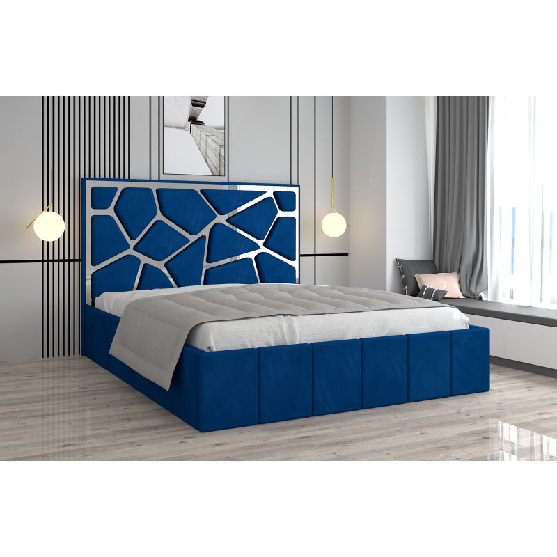 Pat Tapitat Tudor Cod1050 Albastru Cu...